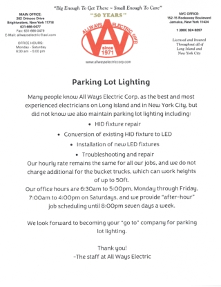 Electric Repair Service Long Island