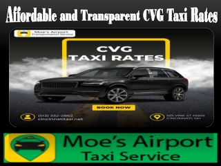 Affordable and Transparent CVG Taxi Rates