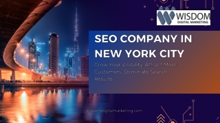 Boost Your Online Presence with a Leading SEO Company in New York City