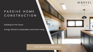 Passive House Construction