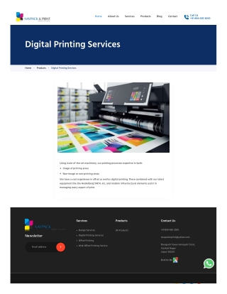 Top Digital Printing Services in Jaipur at Navpack Print