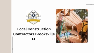 Local Construction Contractors Brooksville FL