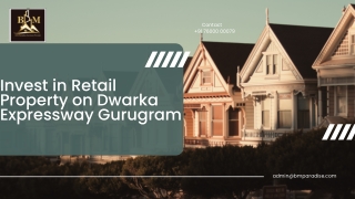 Invest in Retail Property on Dwarka Expressway Gurugram