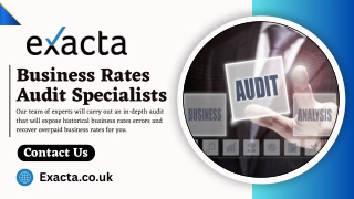 Historic Business Rates - Exacta