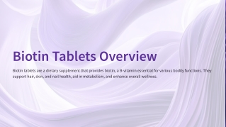 Biotin Tablets