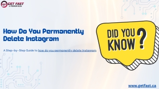 how do you permanently delete instagram ?