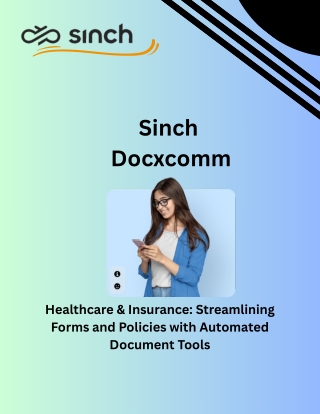 Healthcare & Insurance: Streamlining Forms and Policies with Automated Document