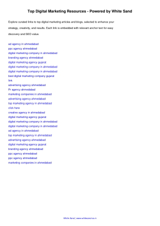 Curated Backlink Resources for SEO and Digital Growth – Volume 2