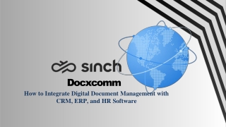 How to Integrate Digital Document Management with CRM, ERP, and HR Software