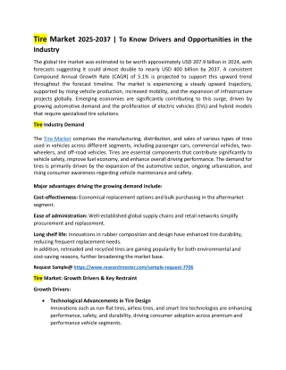 Tire Market Trends  2037