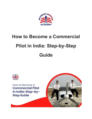 How to Become a Commercial Pilot in India_ Step-by-Step Guide