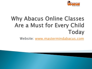 Why_Abacus_Online_Classes_Are_a_Must