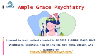 ADHD Diagnosis And Treatment in Arizona- Ample Grace Psychiatry