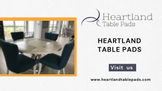 Protect Your Furniture in Style with a Custom Round Table Protector Pad