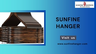 SunFine Hangers Launches Direct-to-Consumer Access to Luxury Wood Hanger Collection