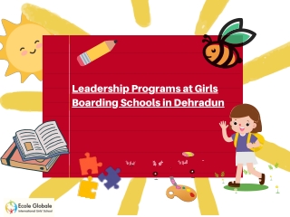 leadership program at girls boarding school in dehradun