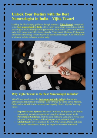 Best Numerologist in India
