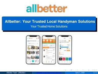 Your Trusted Local Handyman Solutions