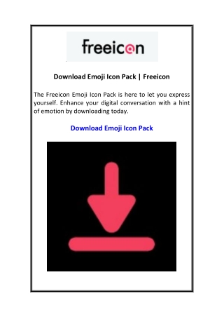 Download Emoji Icon Pack  Freeicon