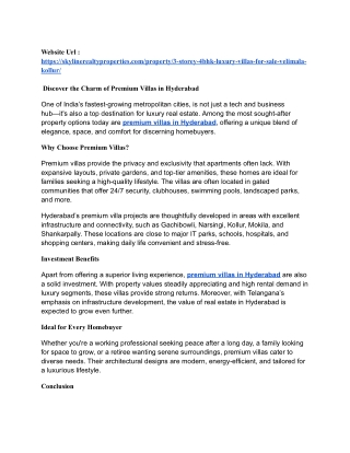 skylinerealtyproperties