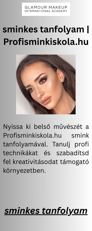 sminkes tanfolyam | Profisminkiskola.hu