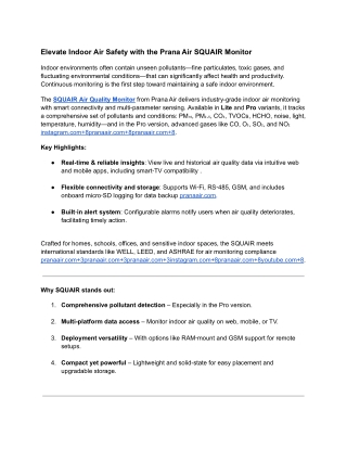 Discover the Prana Air Pocket CO₂ Monitor