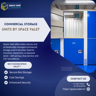 Commercial Storage Units in Mumbai by Space Valet