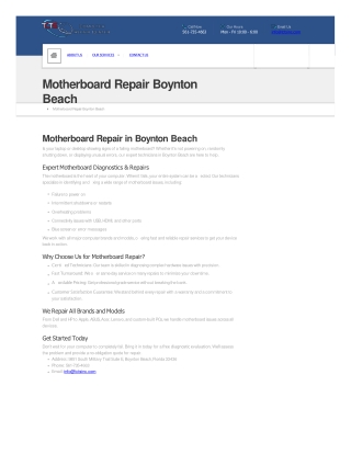 Data Recovery for solid state drives Boynton Beach