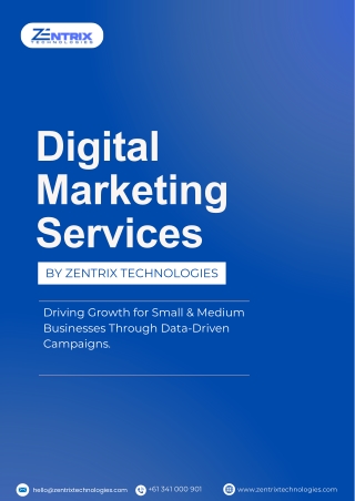 Digital Marketing Agency in UAE | Zentrix Technologies