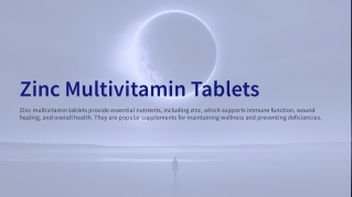 Zinc Multivitamin Tablets