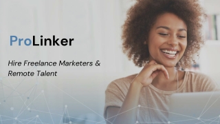 ProLinker: Hire Freelance Marketers & Remote Talent