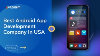 Your Reliable Android App Development Company in USA for Custom Apps