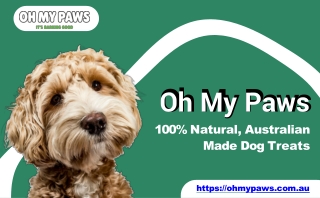100% Natural, Australian Made Dog Treats