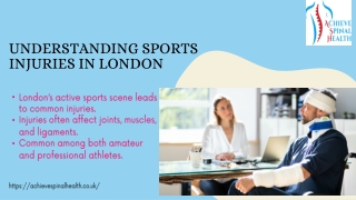 London Sport Injury Specialists You Can Trust