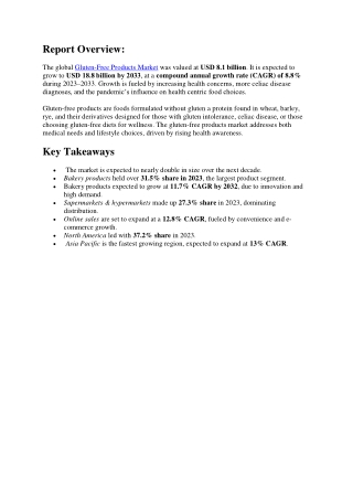 Gluten-Free Products Market Distribution Network Strategies