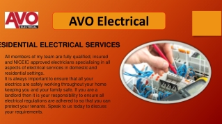 eicr report Charminster