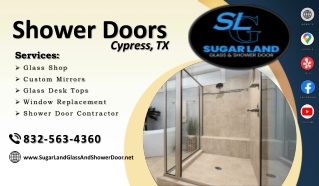 Shower Doors Cypress, TX