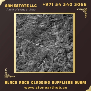 Black Rock Cladding Suppliers Dubai - ☎  971 54 340 3066