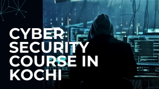 Black Blue Modern Gradient Cybersecurity Presentation