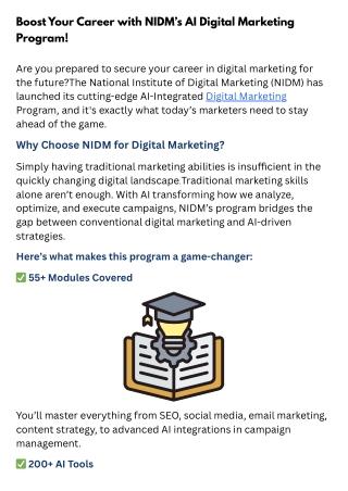 Best Digital Marketing Training Institute In Hyderabad