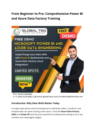 From Beginner to Pro_ Comprehensive Power BI and Azure Data Factory Training