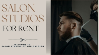 Salon Studios for Rent- Your Studio in 3 Simple Steps