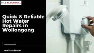 Quick & Reliable Hot Water Repairs in Wollongong