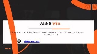Ali88win