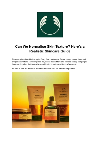 Vitamin C Serum for My Glowing Skin - The Body Shop India