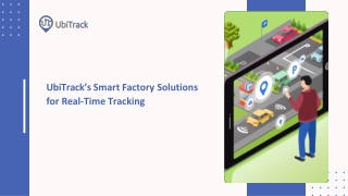 UbiTrack High Accuracy Location Tracking for Factories