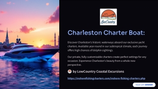 Charleston Charter Boat