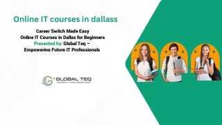 Global Teq Online Presentations Channel