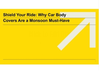 Branded Waterproof Car Body Cover for Ultimate Protection