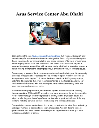 Asus Service Center Abu Dhabi (1)